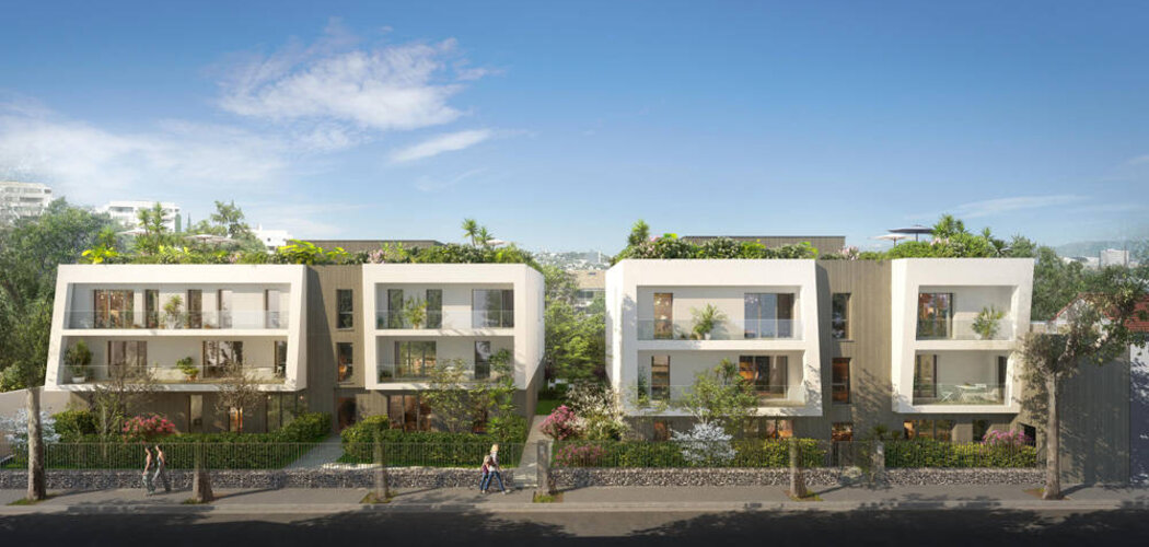 Programme immobilier neuf Les Tellines - Marseille 8ème à moins de 5 minutes à vélo de la plage (13008) - Référence : 12622