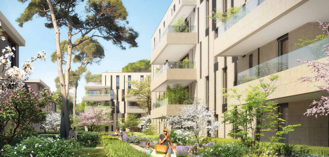 Programme immobilier neuf ADN BORELY - Marseille 8ème résidence haut de gamme aux portes du parc Borely (13008) - Référence : 12587