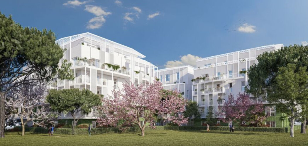 Programme immobilier neuf Parc des Arts - Marseille 9 : logements neufs sécurisés et verdoyants proche du centre-ville (13009) - Référence : 14917