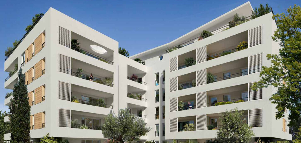 Programme immobilier neuf Les Terrasses Borely - Marseille Borély : logements neufs proches de la plage (13008) - Référence : 15702