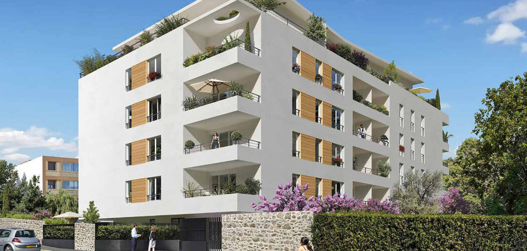 Programme immobilier neuf Les Terrasses Borely - Marseille Borély : logements neufs proches de la plage (13008) - Référence : 15702
