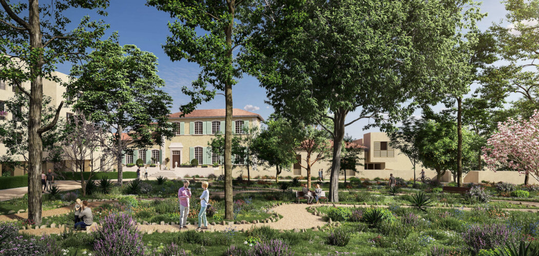 Programme immobilier neuf Bastide Centhis - Marseille : logements neufs sécurisés et verdoyants en quartier Saint Loup (13010) - Référence : 15071