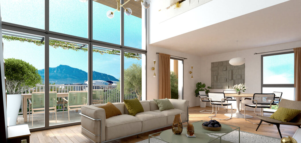 Programme immobilier neuf Louis Pasteur - Marseille : logements neufs sécurisés et verdoyants proche des commodités (13010) - Référence : 15180
