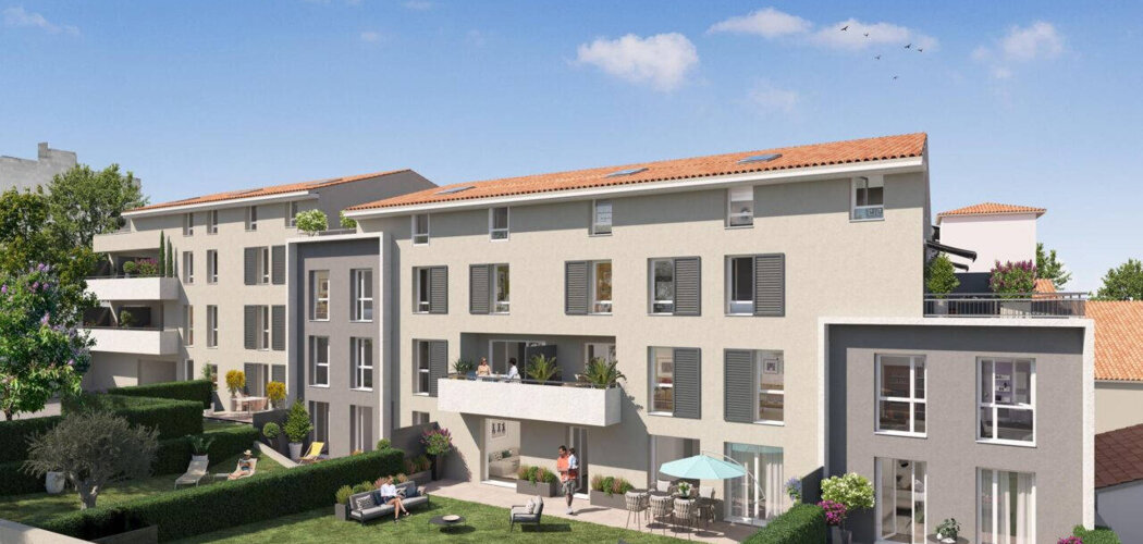 Programme immobilier neuf Le Clos des Acacias - Marseille : logements neufs sécurisés et verdoyants proche des commodités (13013) - Référence : 15367