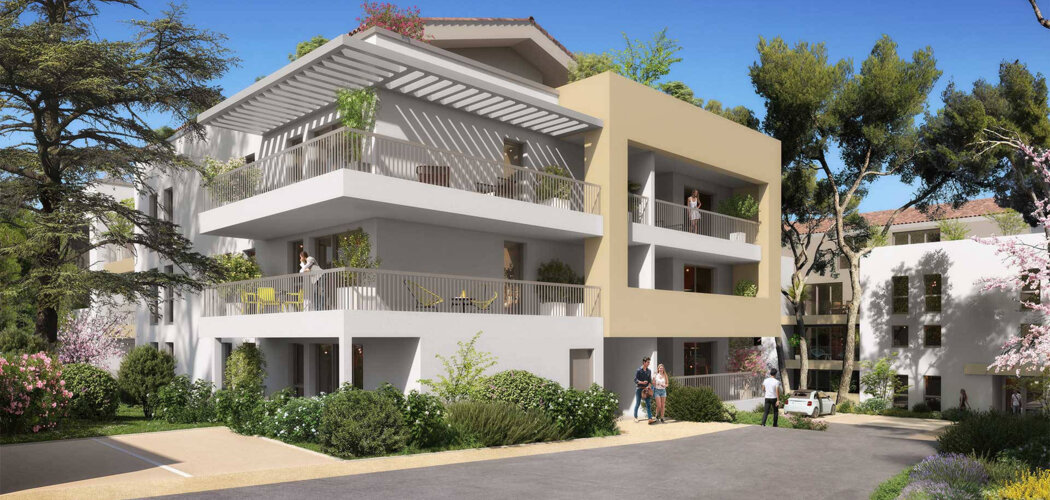 Programme immobilier neuf Le Domaine de Manon - Martigues : logements neufs lumineux avec espaces extérieurs jusqu’à 150 m² (13500) - Référence : 14421