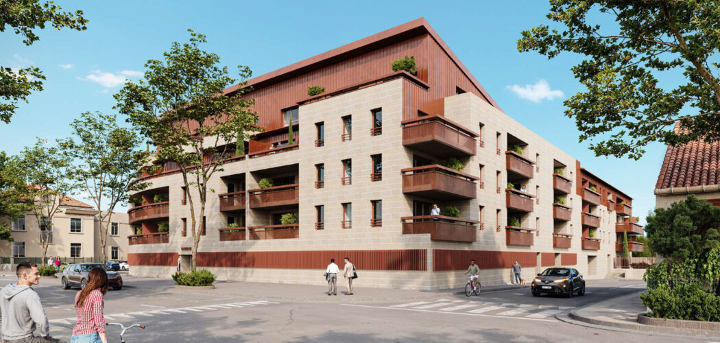 Programme immobilier neuf Résidence Marjorelle - Miramas cadre provençal à deux pas du centre et proche mer (13140) - Référence : 14033