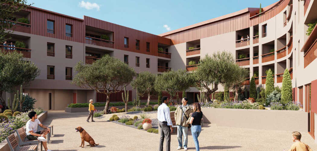 Programme immobilier neuf Résidence Marjorelle - Miramas cadre provençal à deux pas du centre et proche mer (13140) - Référence : 14033