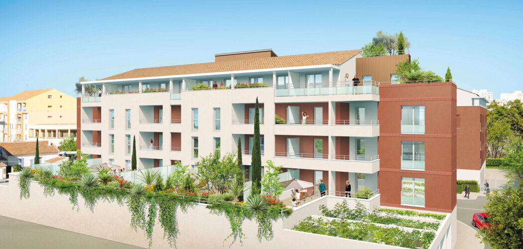 Programme immobilier neuf Paradis M - Miramas centre à 5 min à pied  des commerces (13140) - Référence : 12420