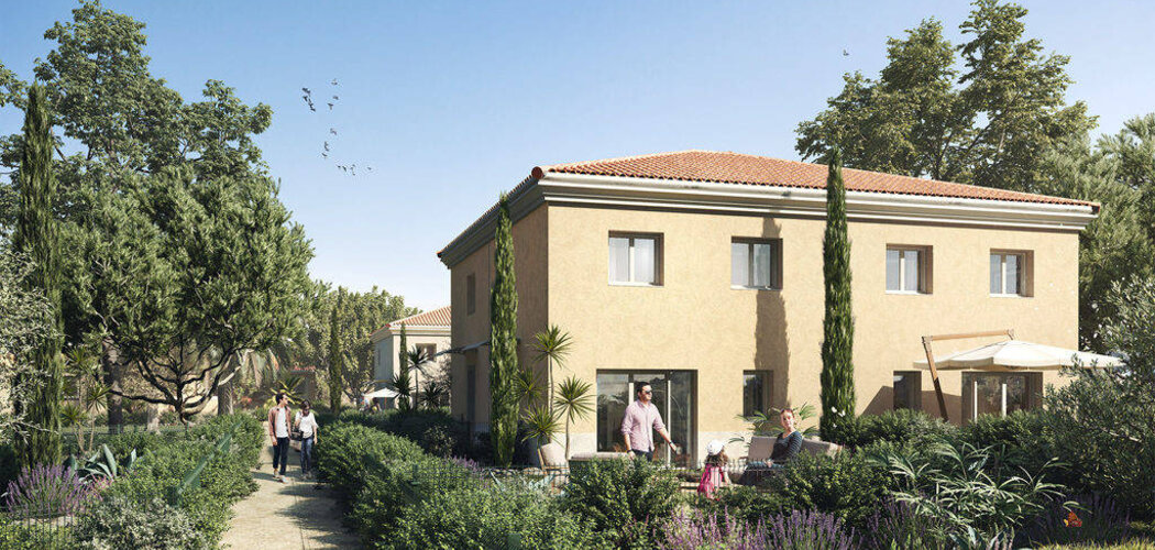 Programme immobilier neuf DOMAINE CASTILLON - Port-de-Bouc : Résidence T3–T5 avec cadre verdoyant et confort optimisé proche des commodités (13110) - Référence : 14389