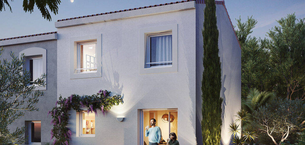 Programme immobilier neuf DOMAINE CASTILLON - Port-de-Bouc : Résidence T3–T5 avec cadre verdoyant et confort optimisé proche des commodités (13110) - Référence : 14389