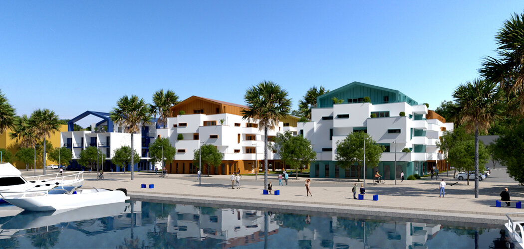 Programme immobilier neuf DOCKSIDE - Port-Saint-Louis-du-Rhône résidence intimiste à deux pas  des Calanques (13230) - Référence : 13645