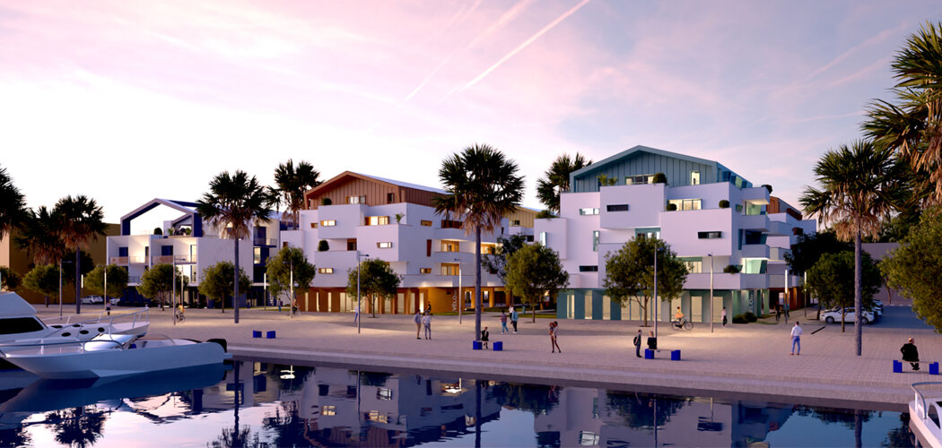 Programme immobilier neuf DOCKSIDE - Port-Saint-Louis-du-Rhône résidence intimiste à deux pas  des Calanques (13230) - Référence : 13645