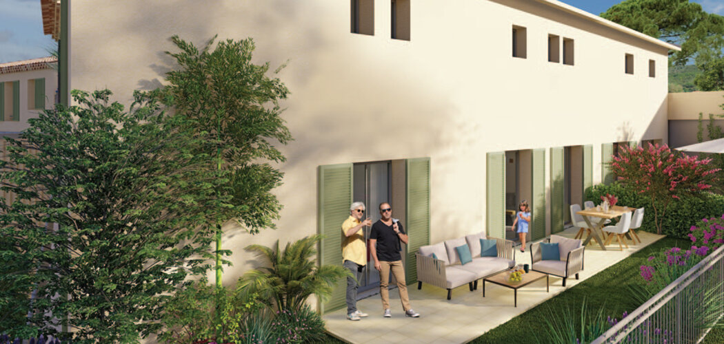 Programme immobilier neuf Les Reflets de Fontvieille - Rognes résidence intimiste situé au centre du village (13840) - Référence : 13223