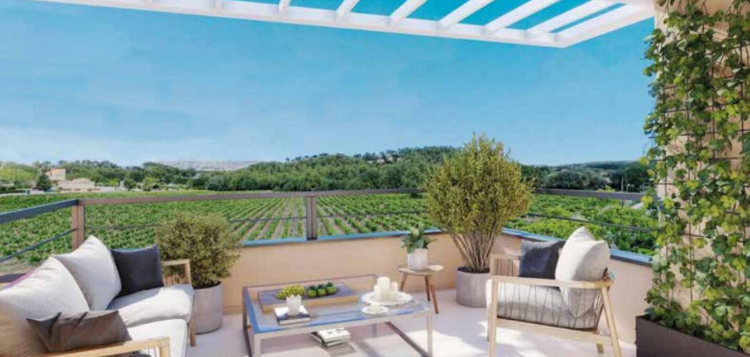 Programme immobilier neuf TERRES VICTOIRE - Rousset : Résidence T2–T4 avec cadre résidentiel et confort optimisé proche des commodités (13790) - Référence : 14415