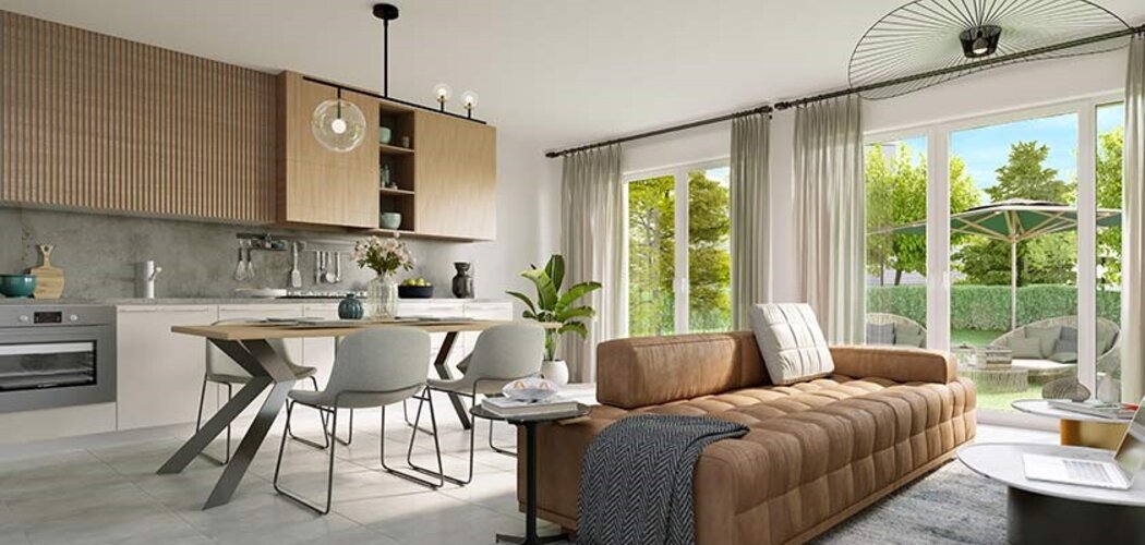 Programme immobilier neuf Bastide sainte victoire - Saint-Mitre-les-Remparts : Résidence T4–T5 avec cadre boisé et confort optimisé proche des espaces naturels (13920) - Référence : 5806