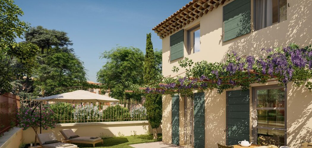 Programme immobilier neuf ESPRIT ALPILLES - Saint-Rémy-de-Provence au cœur du village (13210) - Référence : 14403