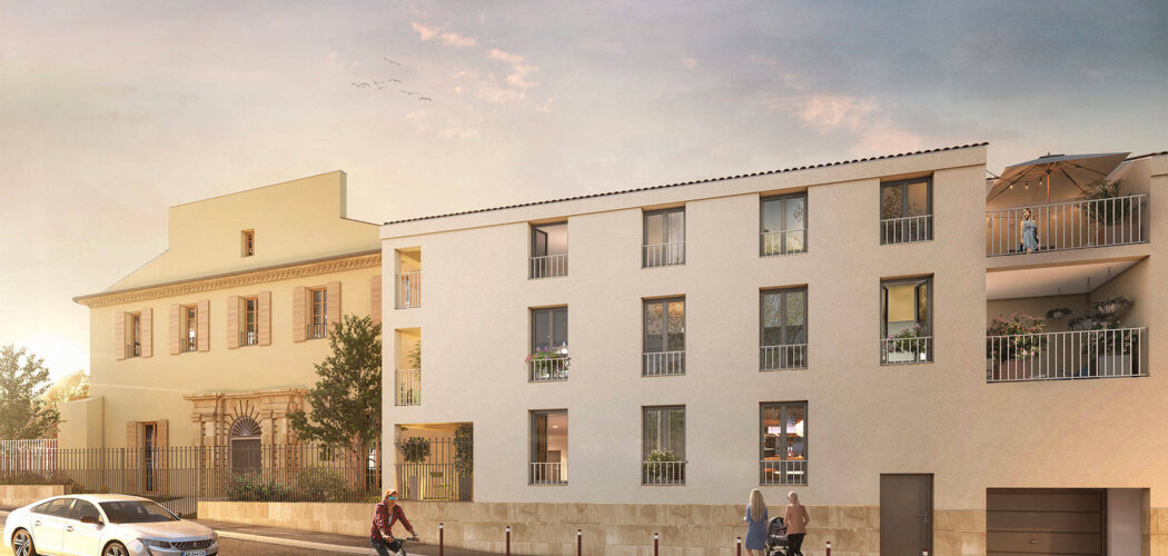 Programme immobilier neuf PORTE LAMANON - Salon-de-Provence au cœur d’un quartier prisé (13300) - Référence : 11893