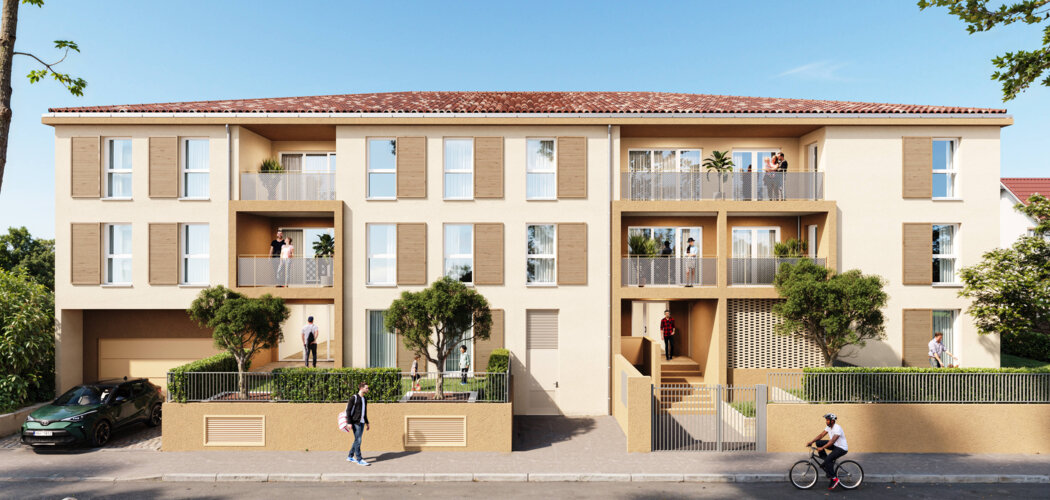 Programme immobilier neuf L'OLIVIER DE TASSIGNY - Salon-de-Provence petite copropriété près du coeur de ville (13300) - Référence : 12373