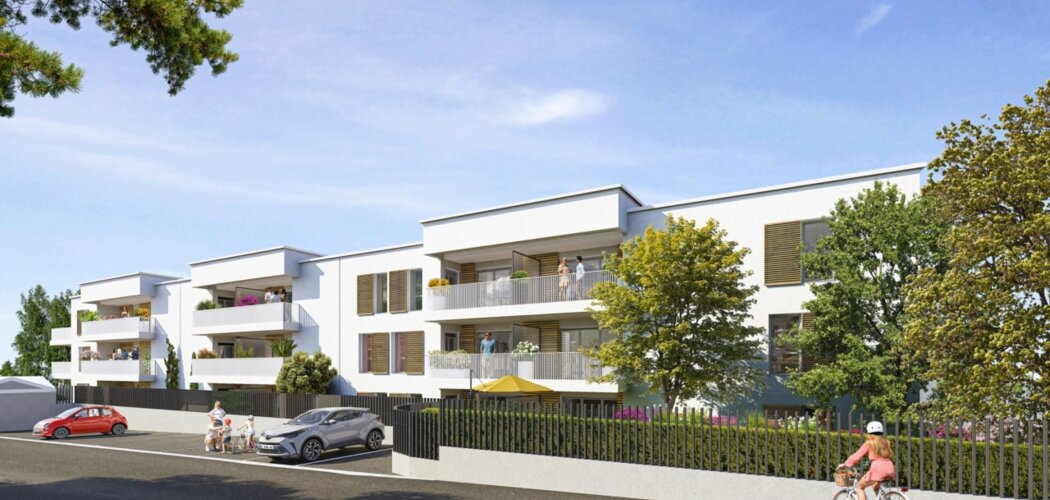 Programme immobilier neuf Les Boiseries du Parc - Vitrolles : logements neufs T2–T4 proche des commodités (13127) - Référence : 14425