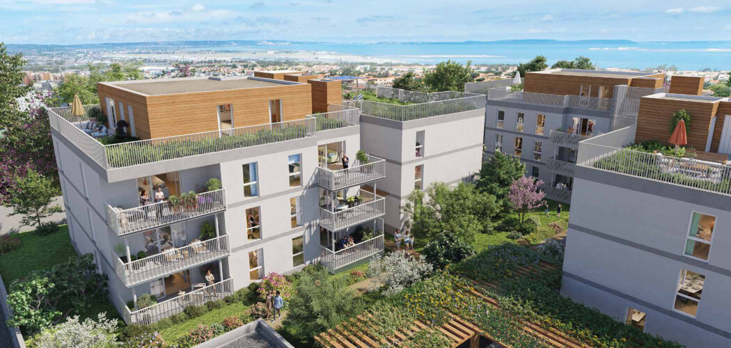 Programme immobilier neuf Domaine K-Ducée - Vitrolles proche de Marseille (13127) - Référence : 14426