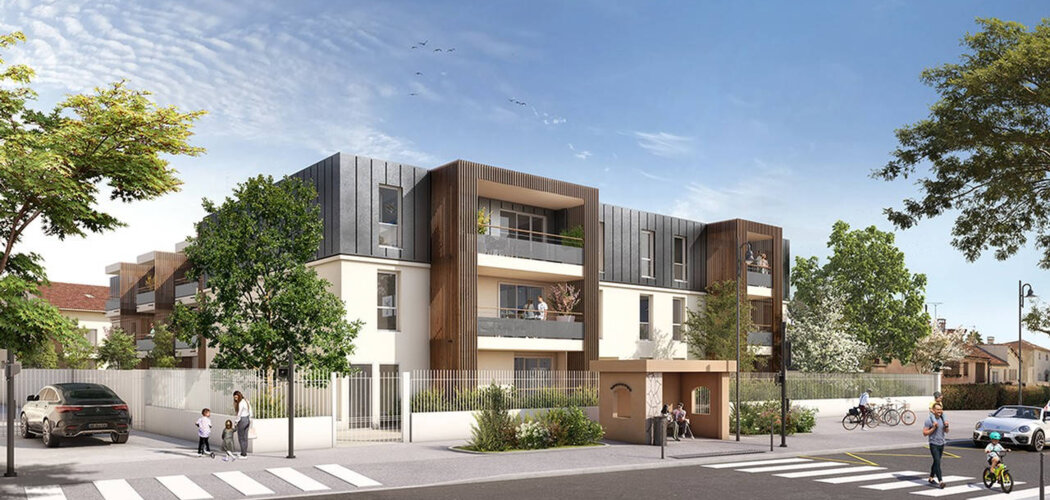 Programme immobilier neuf HORIZON ROCHER - Vitrolles : Résidence T2–T4 avec cadre historique et confort optimisé proche des commodités (13127) - Référence : 6871